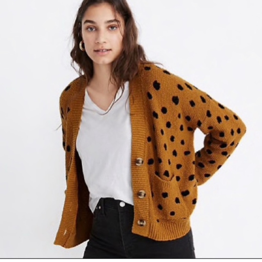 Madewell Brown Cardigan Sweater Versatile and Stylish